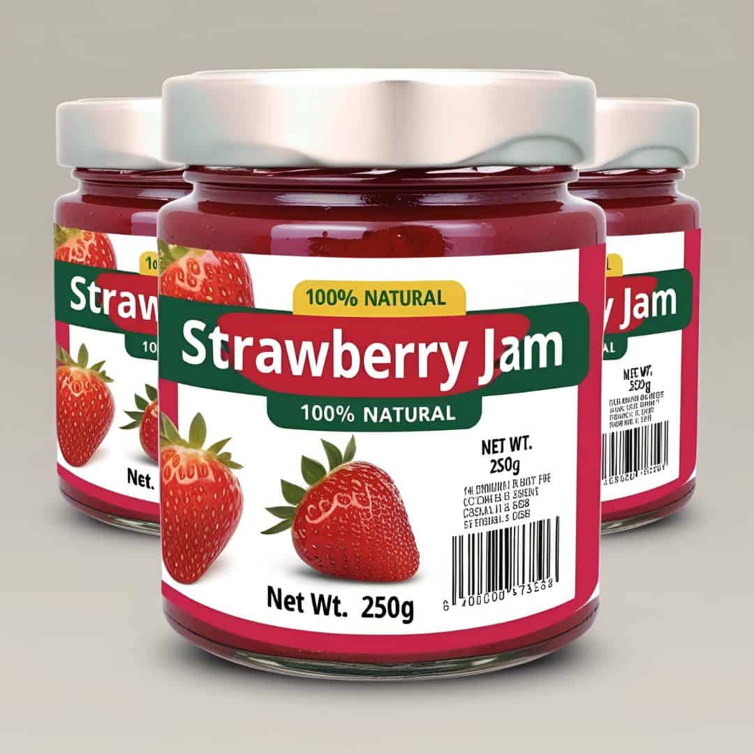 Food Label Sticker