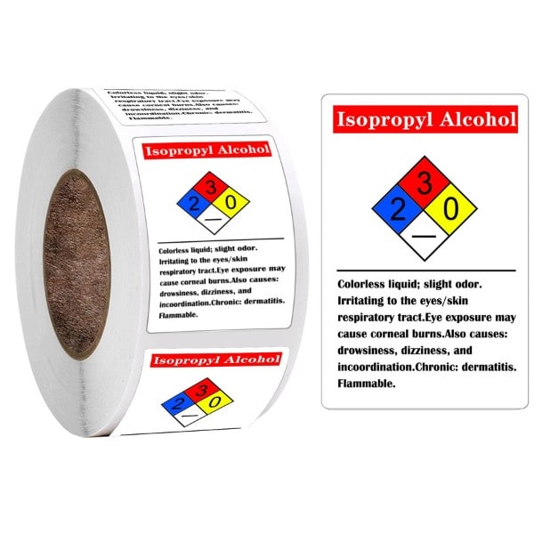 manufacturing label sticker